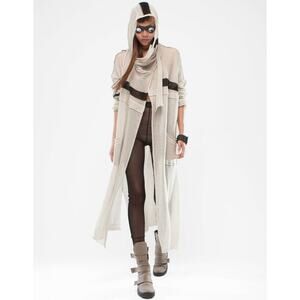 Demobaza Linen Cardigan White Sand - S White Sand
